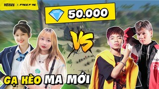 Kèo 50.000 KIM CƯƠNG solo tử chiến, MA MỚI hay MA CŨ sẽ là người SAY BOOYAH? | FREE FIRE