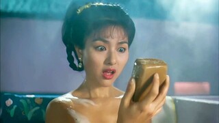 为了偷看美女洗澡，男子变成一块肥皂，结果下一秒就悲催了，香港喜剧电影《妖魔道》