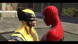 Spider-Man fights Wolverine (Raimi Suit Mod) - Spider-Man: Web of Shadows