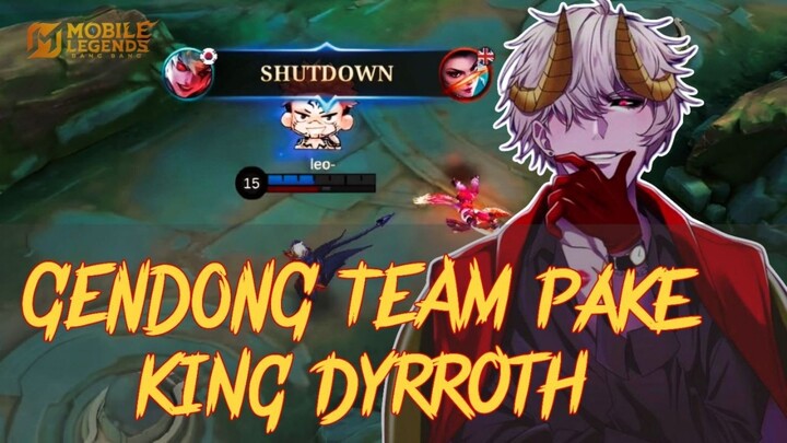 HERO EPIC YANG SELALU DIREMEHKAN MALAH BIKIN SURREND MUSUH 🤫 | MLBB | DYRROTH EXE