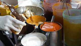 7 / butter bread with cream - thai street food