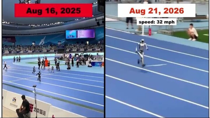 2025 vs. 2026 Chinese humanoid robot