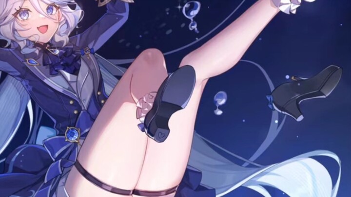 [Genshin Impact / Live Wallpaper] Fufu is here! The Funinna I drew is animated!