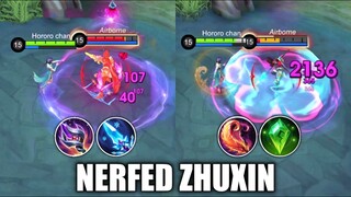 THIS IS THE NERFED ZHUXIN | NO LONGER BANNED?