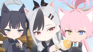 Adding ears to the students turned them into cats