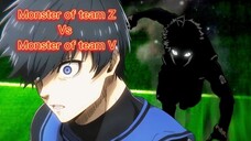 Monster of team Z vs Monster of team V //Blue Lock Moment// Song-Neffex-You Will Never See Me Coming