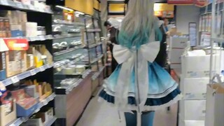 The little maid Liuying is buying groceries for you