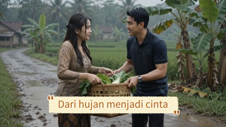 cinta sederhana anak desa(AI 2026)dari hujan menjadi cinta