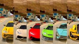 SLOWEST to FASTEST! All Lamborghini Edition in Driving School Sim