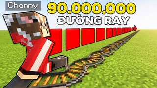 Số Đường Ray Cần Để Đi Đến Rìa Thế GIới Minecraft