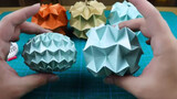 [Gấp giấy origami] Quả cầu ma thuật phiên bản đơn giản