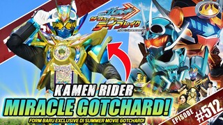 KAMEN RIDER MIRACLE GOTCHARD! FORM BARU DI MOVIE THE FUTURE DAYBREAK! 🌟