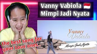 Vanny Vabiola - Mimpi Jadi Nyata ( Official Music Video) || Reaction 🇵🇭