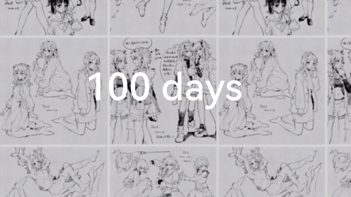 [Painting] 100-day human body sketching challenge after 3 years