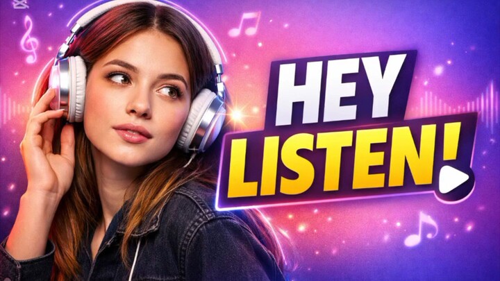 HEY LISTEN NOW 🎧 | Catchy Pop Song | Easy Vibes | New Music 2026