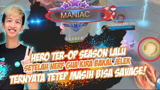 HERO OP INI AKHIRNYA DI NERF!! TAPI GW TTP NGENBANTAI!! MASI SAVAGE GW COK!!