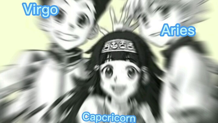 Zodiac signs as trios