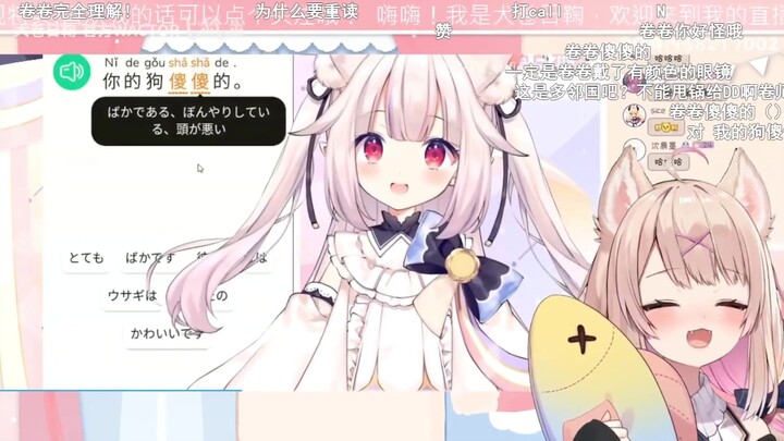【犬卷日鞠】卷卷看日本萝莉迷惑发言，竟直呼！！
