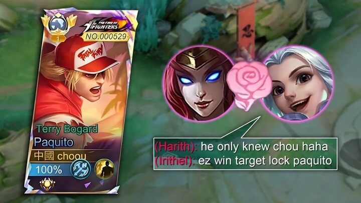THIS COUPLE GOT HUMBLED WITH MY PAQUITO SKILL  (one shot paquito) - MLBB