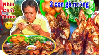 Thánh ăn Cái Tàu ăn hết 2 con GÀ NƯỚNG của Tâm Chè Vĩnh Long