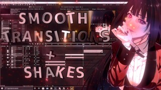 Smooth Transitions + Shakes - After Effects AMV Tutorial