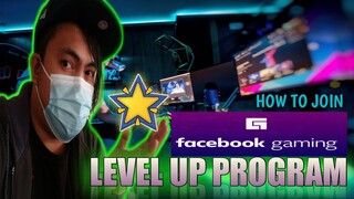 HOW TO JOIN FACEBOOK LEVEL UP PROGRAM