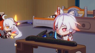 [Honkai Impact 3/Fu Hua & Xiaozhi] Green - Beware of old antique phone scams