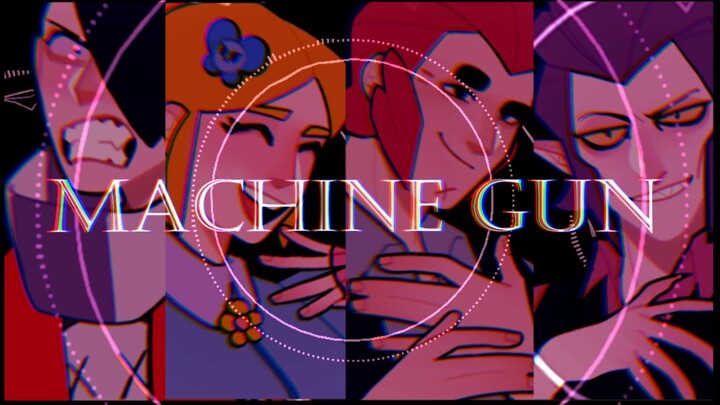 【荒野乱斗】【手书】加佩柯莫的Machine Gun