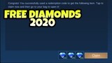 FREE DIAMONDS 2020 MOBILE LEGEND BANG BANG