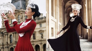 Ketika saya 'memakai' perak Miao Guizhou di Louvre