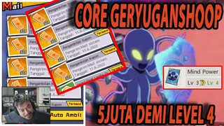 🔥🔥AKHIRNYA SETLAH 5JUTA RUPIAH BISA DAPATKAN CORE LV4 GERYUGANSHOOP!! - ONE PUNCH MAN:The Strongest