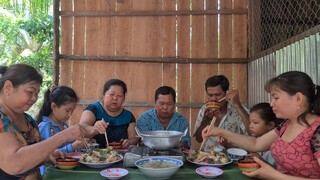 Khai Trương Nhà Mới Cùng Gia Đình Thưởng Thức Bên Nồi Cháo Gà Nóng Hổi | TKQ & Family T975