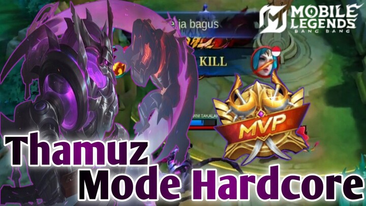 Thamuz Mode Hardcore Sekali Ulti 3 Musuh Hilang