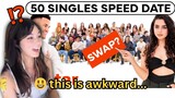 Speed Dating in front of 50 STRANGERS