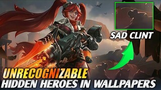 25 HIDDEN HEROES IN OTHER HEROES WALLPAPERS | MOBILE LEGENDS BANG BANG