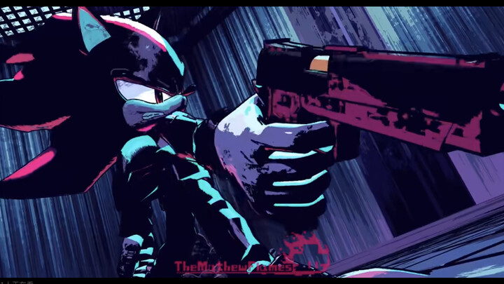 Shadow as John Wick（Keanu Reeves 3D Animation）