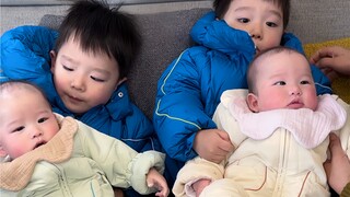 พี่ชายฝาแฝดและน้องชายหญิงแฝดต่างเพศ