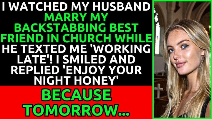 I Watched My Husband Marry My Backstabbing Best Friend in Church While He Texted Me 'Working Late'