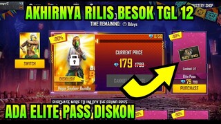 AKHIRNYA RILIS!! MISTERY SHOP TERBARU FREE FIRE ADA ELITE PASS DISKON