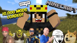 MINECRAFT BUT I INSTALLED 10,000 MODS (Tagalog)