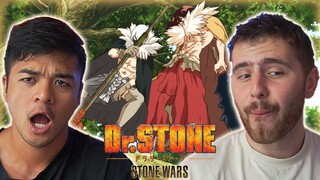 THE STONE WARS BEGIN!! | Dr Stone Season 2 Episode 7 + 8 REACTION + REVIEW!