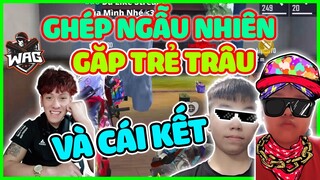 [ Free Fire ] Ghép Ngẫu Nhiên Gặp Ngay 3 Bạn Trẻ Trâu 2k8 Coi Thường Mõm Bắn Gà Và Cái Kết - Học Mõm