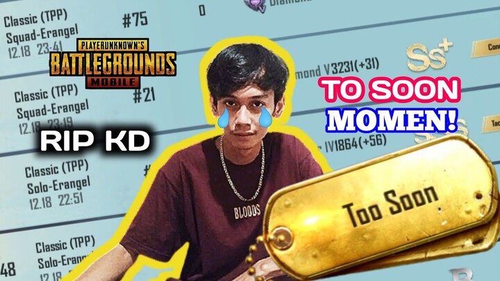 TOO SOON MOMEN #1 TIDAK SEINDAH YANG DI YOUTUBE !!! - PUBG MOBILE