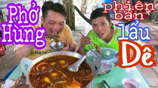 Thánh Ròm Ăn Phở lẩu Dê quá đã cùng Tâm Chè Vĩnh Long