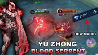YU ZHONG Blood Serpent is HERE! | YU ZHONG COLLECTOR SKIN DRAW | MOBILE LEGENDS