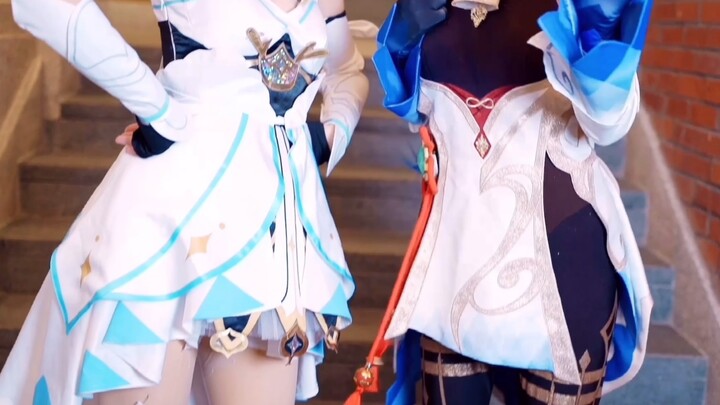 [Shu Tang x Xiao Zhi Jiang] Genshin Impact: Huanyin x Ganyu Cos – Let’s Celebrate This Year’s Lanter