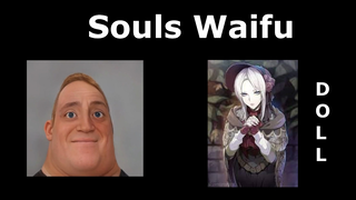 Mr incredible becoming canny ( souls waifu edition)