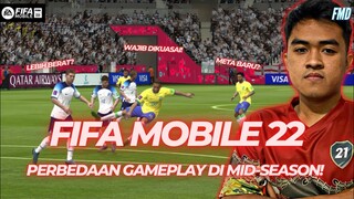 FIFA Mobile 22 Indonesia | Perbedaan Gameplay di Mid-Season Update! Meta & Cara Bermain Yang Berubah