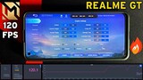 Realme GT Mobile Legend 120 FPS Test