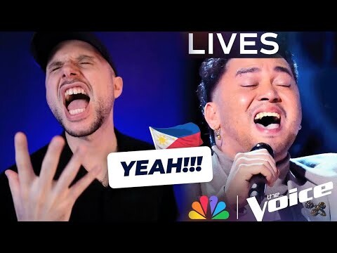 Sofronio Vasquez ROCKED THE STAGE on the Voice Lives!